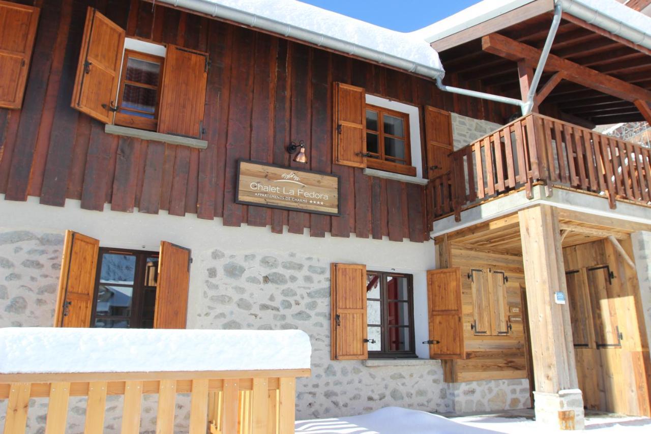 Chalet La Fedora - Appartements De Charme Vaujany Exterior foto