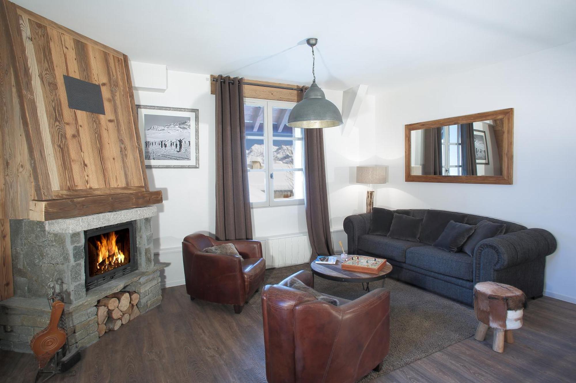 Chalet La Fedora - Appartements De Charme Vaujany Habitación foto